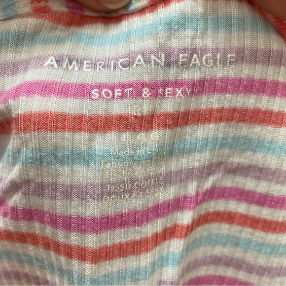 American Eagle Striped Halter Top - Picture 4 of 4